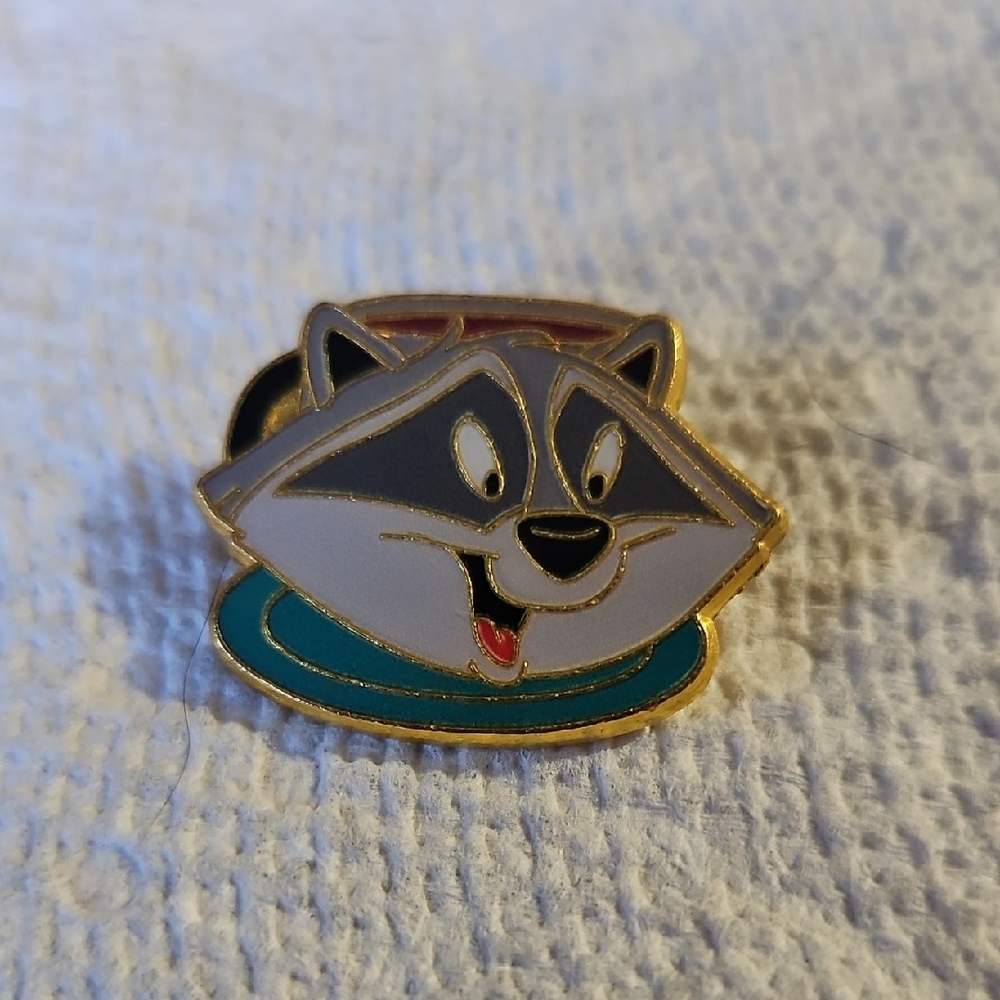 Disney Pin Meeko from Pocahontas Cup N Saucer Series